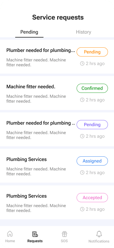 First Global Mobile App - Quicko Services